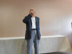 昨年に引き続き優勝者の由雄さん