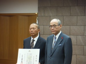 知事と一緒に(冨田さん)