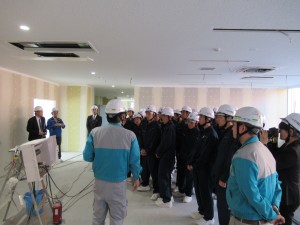 器具付け前の状況説明