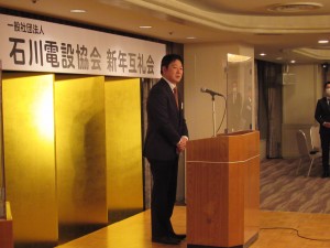 成瀬理事による乾杯挨拶