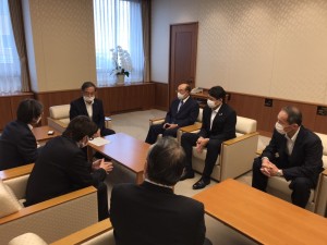 徳田副知事と懇談