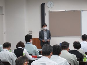 島田経営委員長の挨拶