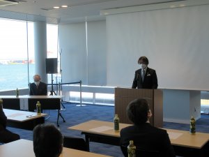 瀬戸会長による開会挨拶