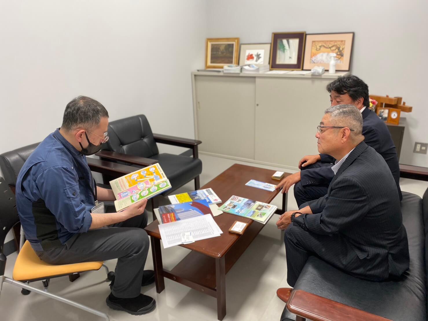 県内の工業系高等学校を訪問しました 一般社団法人石川電設協会