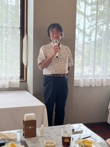 表彰式での瀬戸会長の挨拶