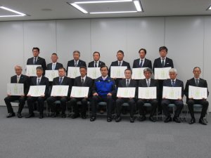 功労者知事表彰の方々