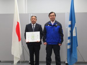 知事と一緒に(宮永さん)