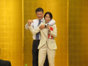 護身術実演