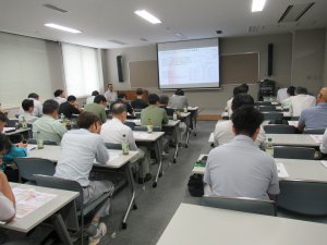 日立産機システム松田氏による講習