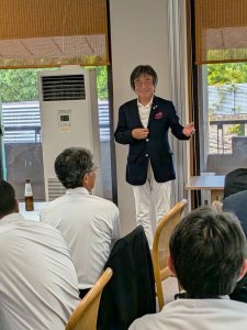表彰式での瀬戸会長挨拶