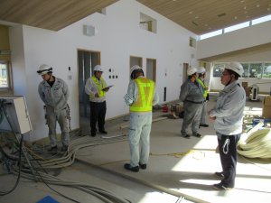 作業場でのパトロール状況