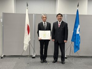 知事と一緒に(富樫さん)