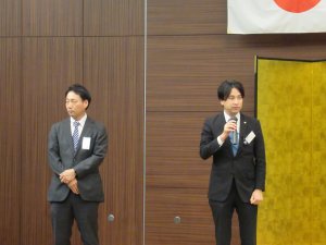 柿本理事・瀬戸理事の挨拶